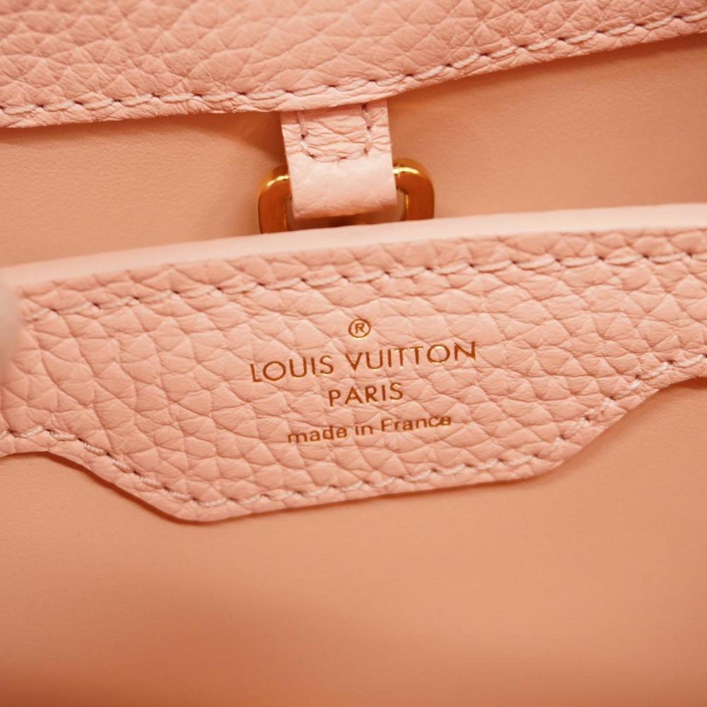 Louis Vuitton Handbag Taurillon Capucines BB M22178 Pink Ladies - Picture 5 of 6